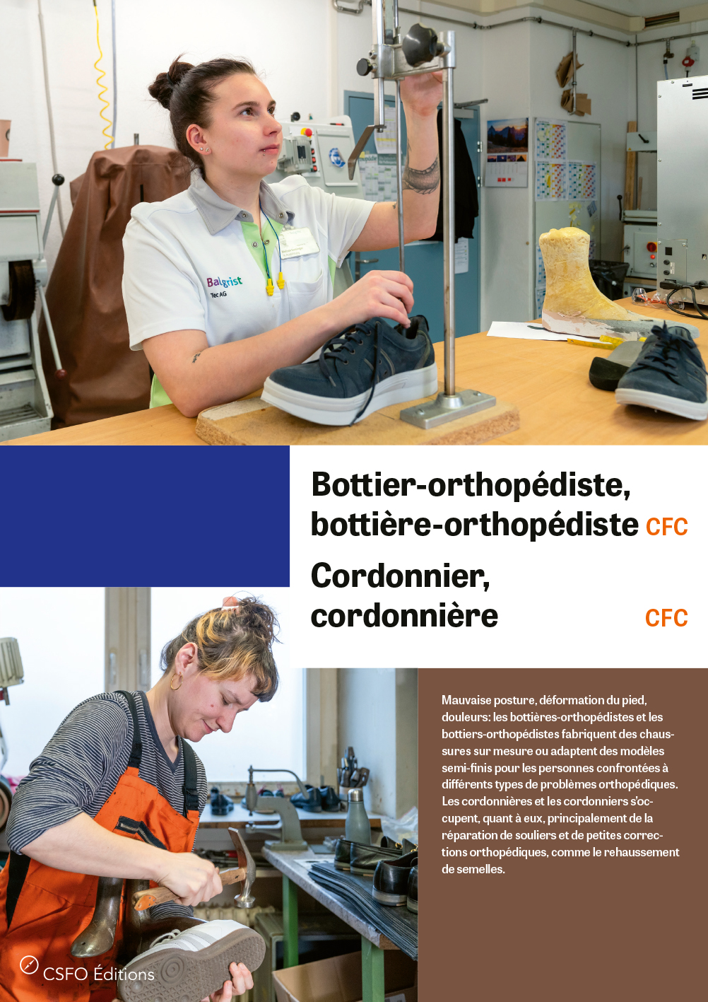 TEST Bottier/ère-orthopédiste, Cordonnier/ère