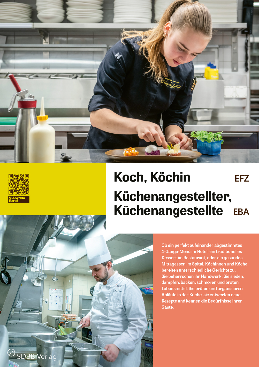 TEST Koch/Köchin EFZ, Küchenangestellte/r EBA