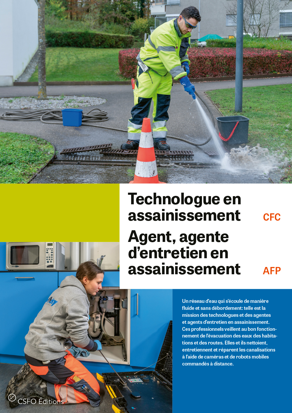 TEST Technologue en assainissement, Agent/e d'entretien en assainissement