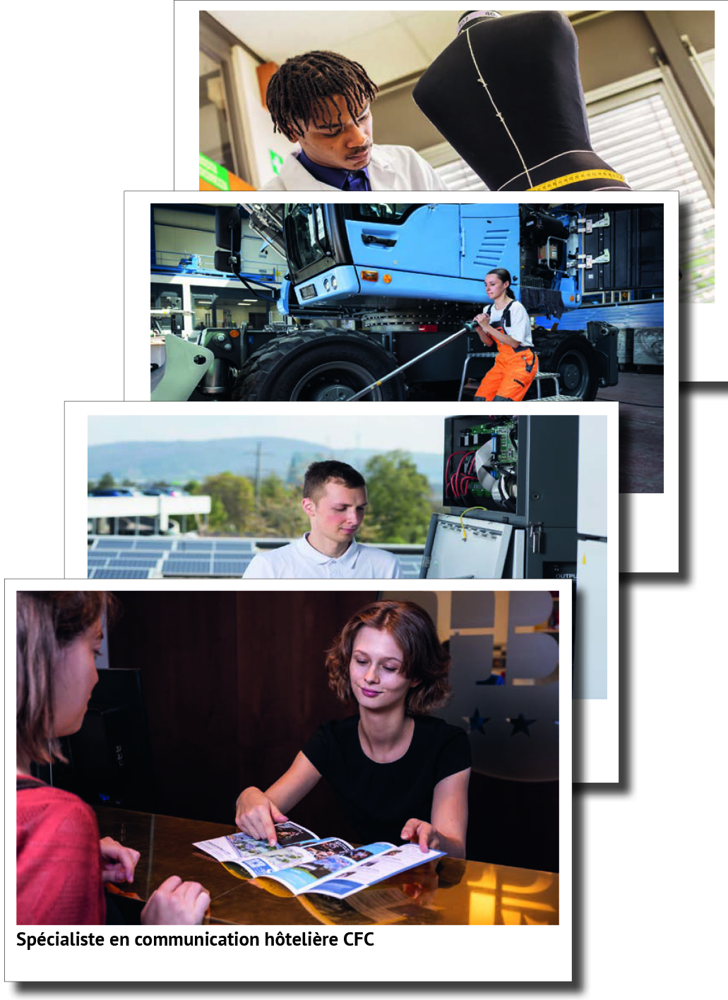 TEST Cartes postales de la formation professionnelle initiale – set actualisé 2025