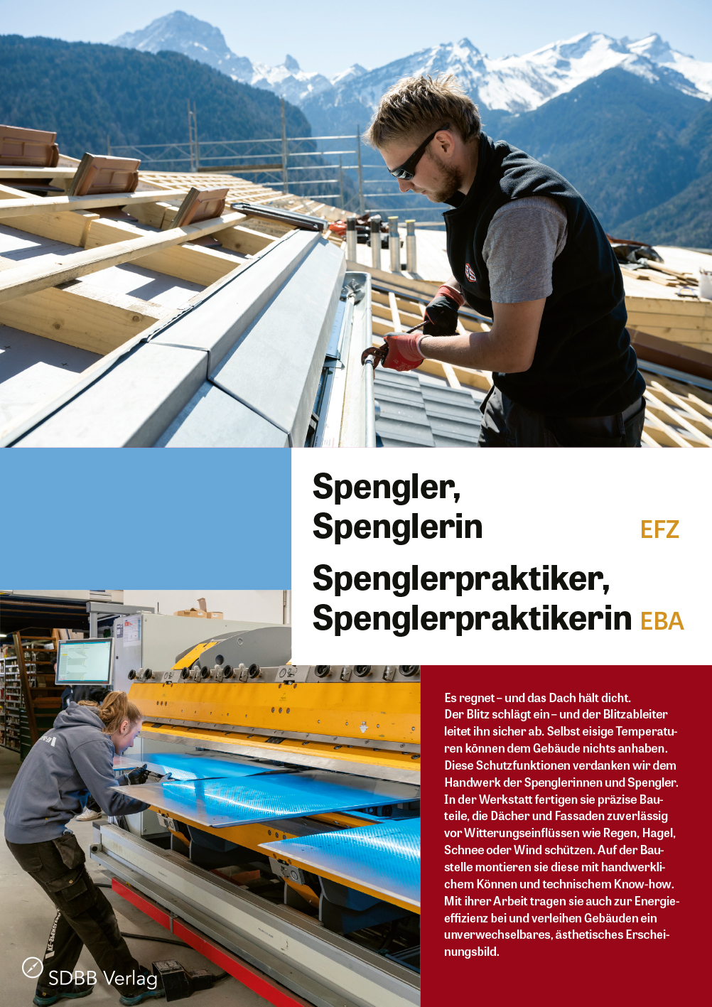 TEST Spengler/in EFZ, Spenglerpraktiker/in EBA