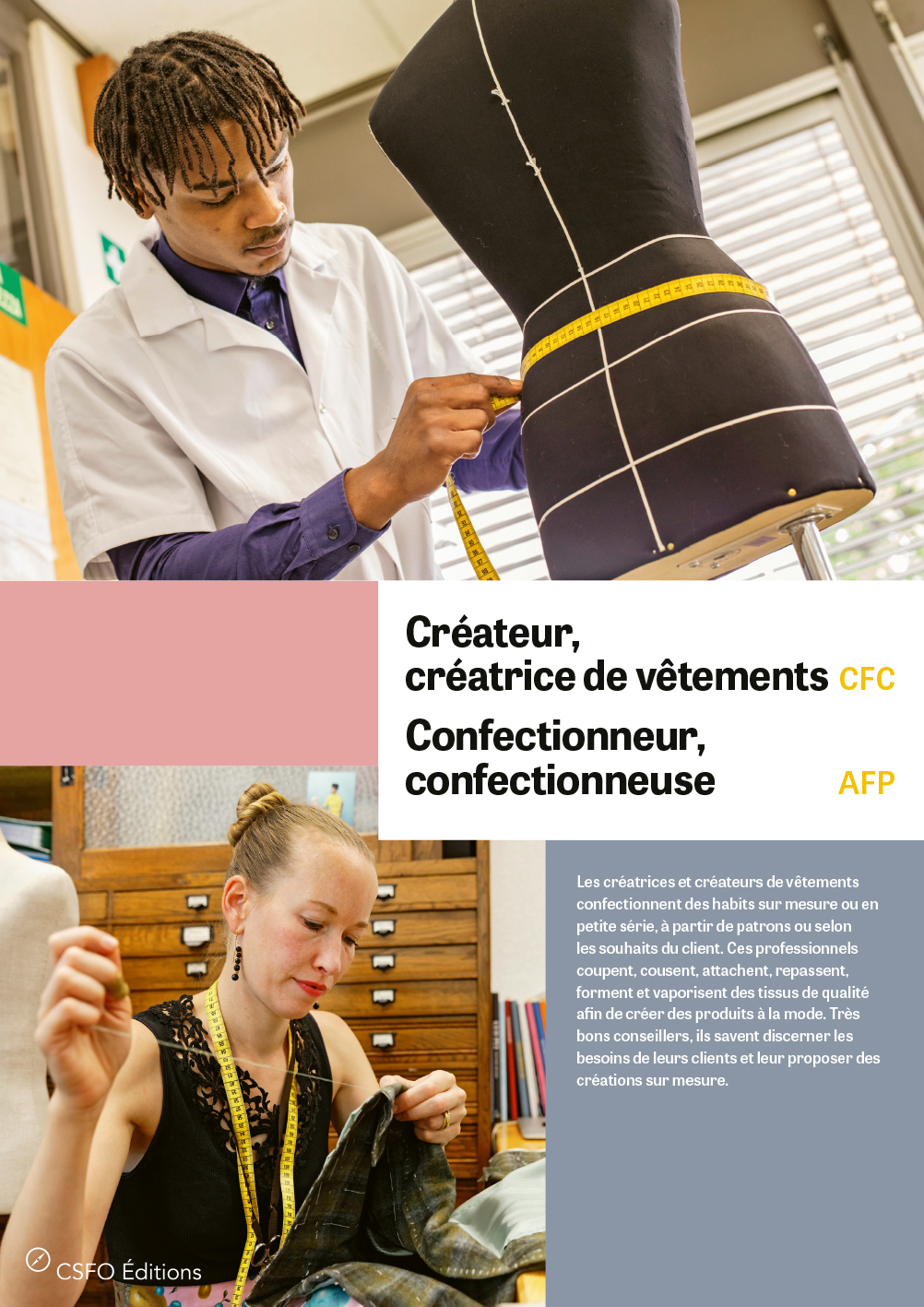 TEST Créateur/trice de vêtements, Confectionneur/euse