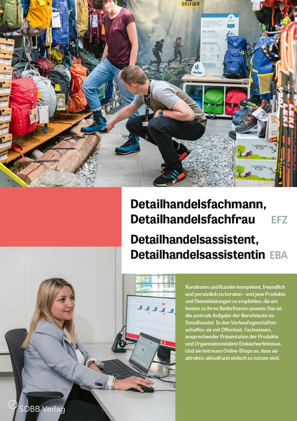 TEST Detailhandelsfachmann/-frau EFZ, Detailhandelsassistent/in EBA