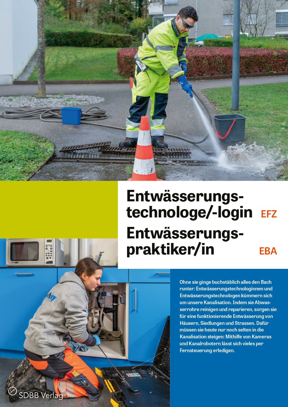 TEST Entwässerungstechnologe/-login EFZ, Entwässerungspraktiker/in EBA