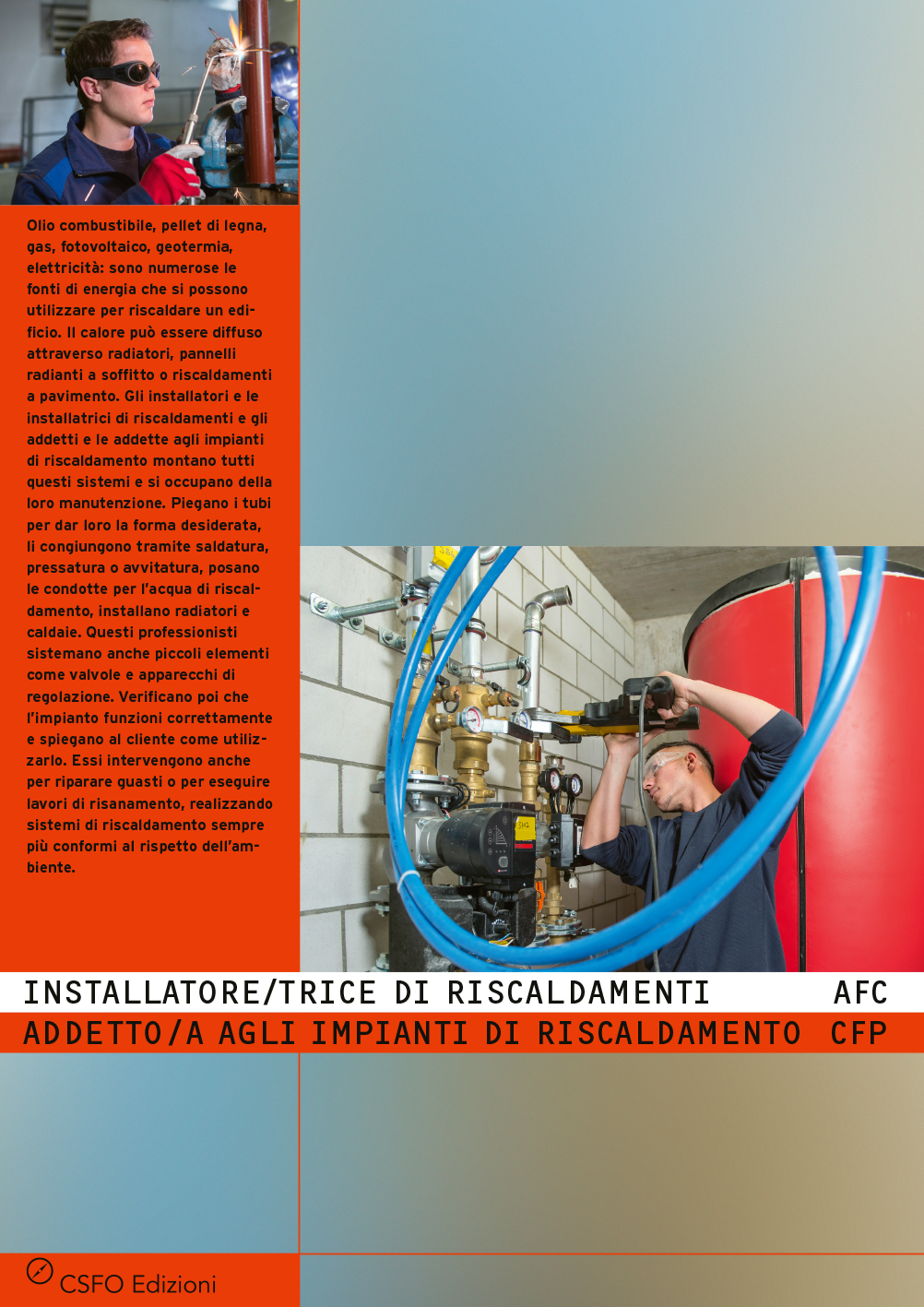 TEST Installatore/trice di riscaldamenti AFC, Addetto/a agli impianti di riscaldamento CFP