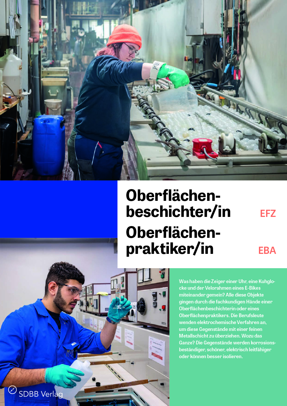 TEST Oberflächenbeschichter/in EFZ, Oberflächenpraktiker/in EBA