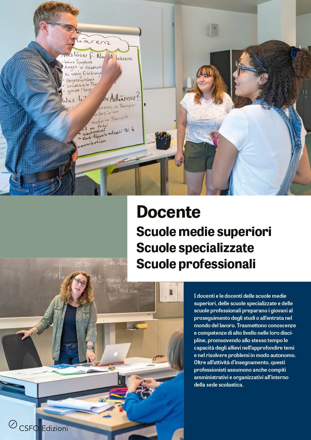 TEST Docente - Scuole medie superiori, specializzate, professionali
