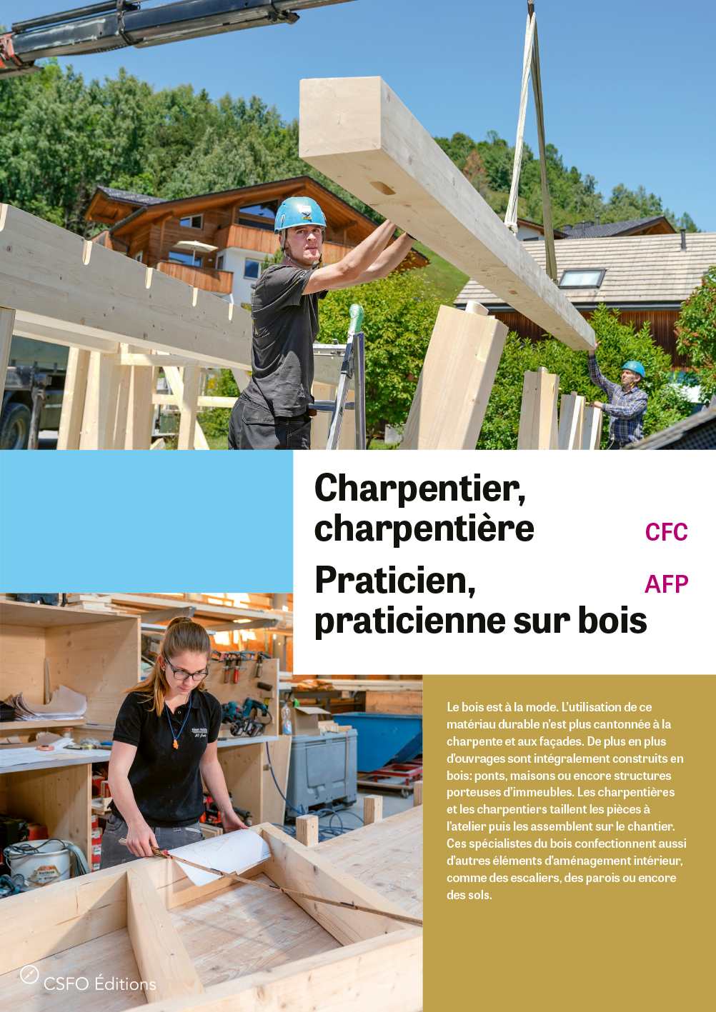 TEST Charpentier/ère, Praticien/ne sur bois