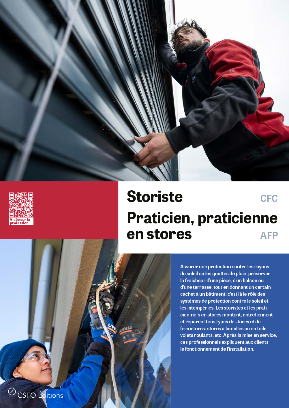 TEST Storiste, Praticien/ne en stores