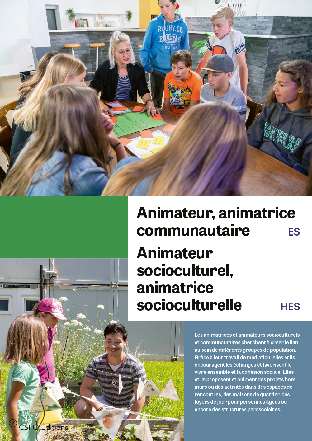 TEST Animateur/trice communautaire, Animateur/trice socioculturel/le