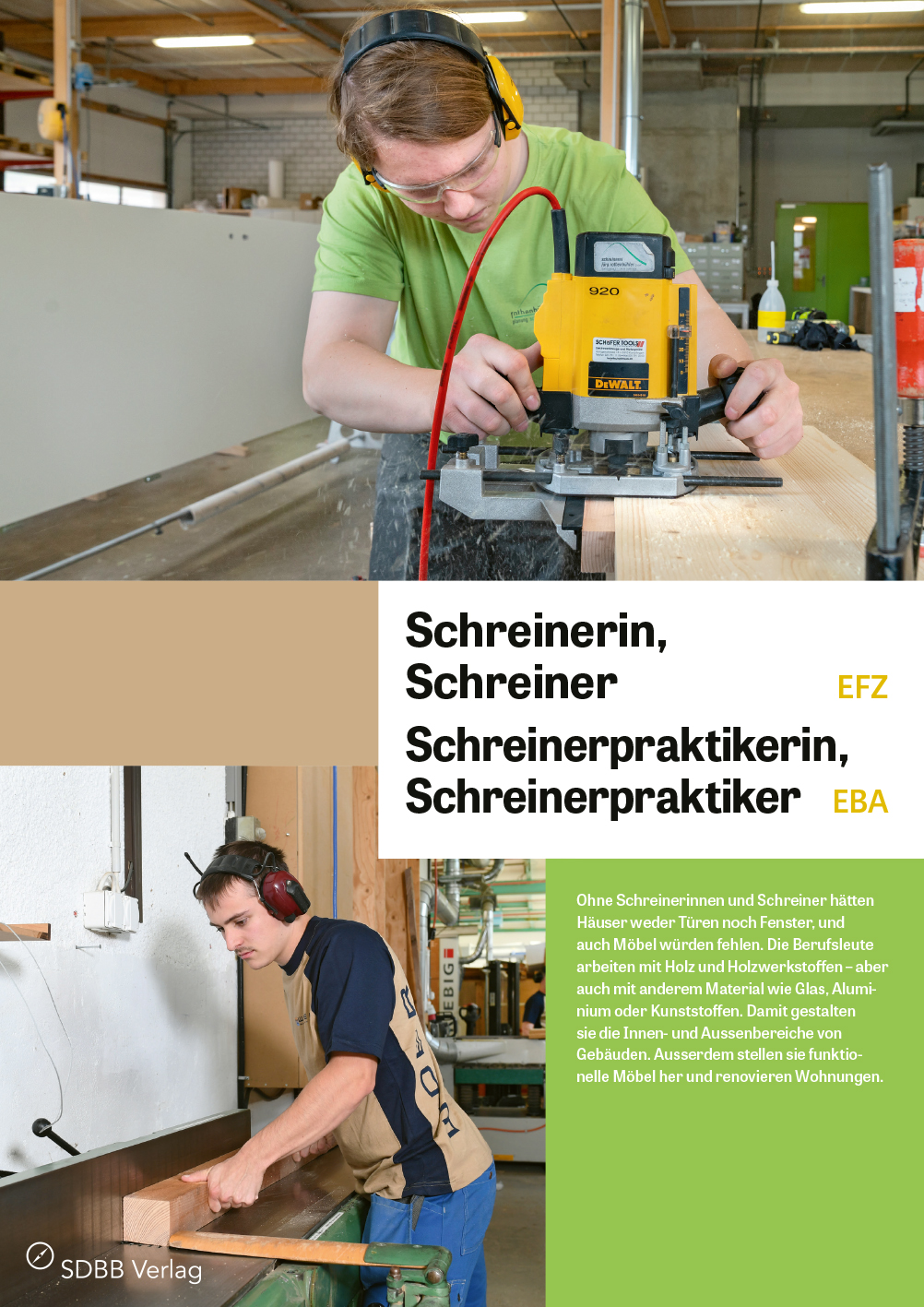 TEST Schreiner/in EFZ, Schreinerpraktiker/in EBA